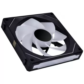 140mm Lian Li UNI FAN SL-INF Reverse Blade RGB korpusa ventilators, modelis UF-RSLIN140-1B