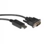 ROLINE DisplayPort kabelis DP ST - DVI ST 1,0 m (11.04.5613)