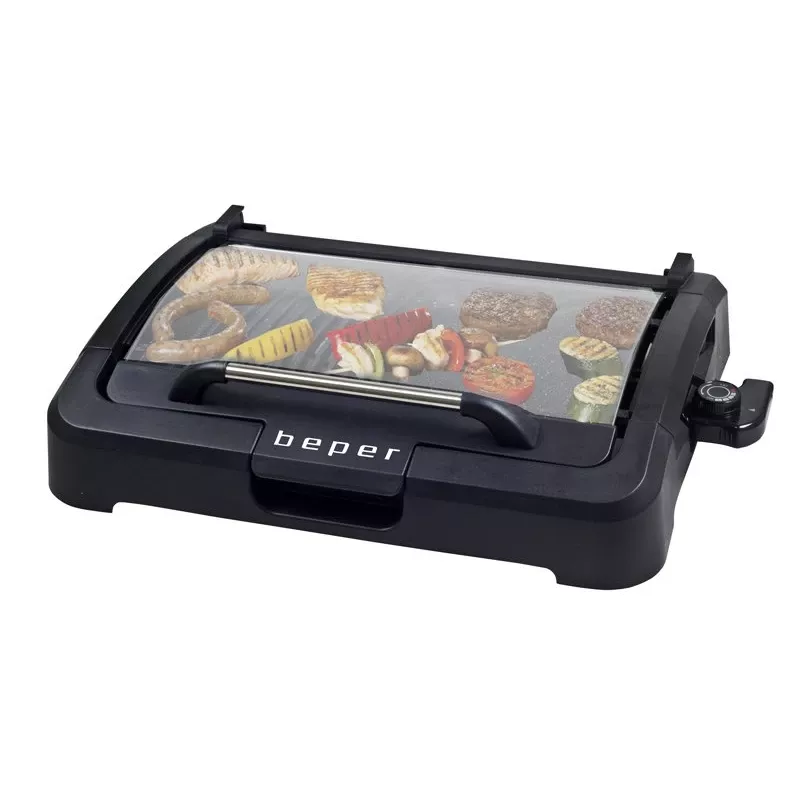 Elektriskā tējkanna Beper 90.871 1,7 l 2200 W, bezvada krūze ar noņemamu kaļķakmens filtru