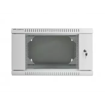 Lanberg WF02-6606-10S rack cabinet 6U sienas stiprinājuma skapis pelēks