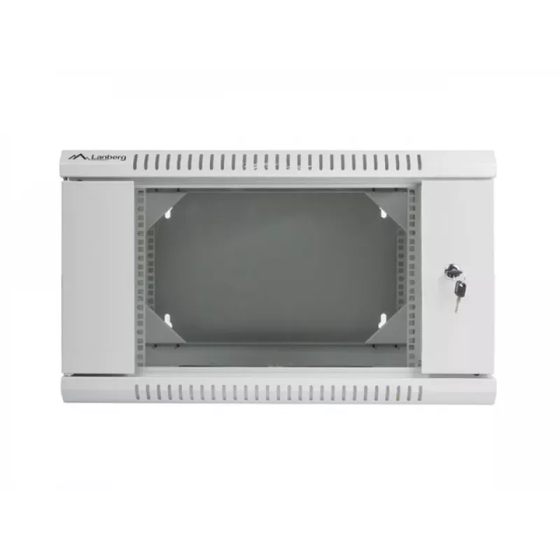 Lanberg WF02-6606-10S rack cabinet 6U sienas stiprinājuma skapis pelēks