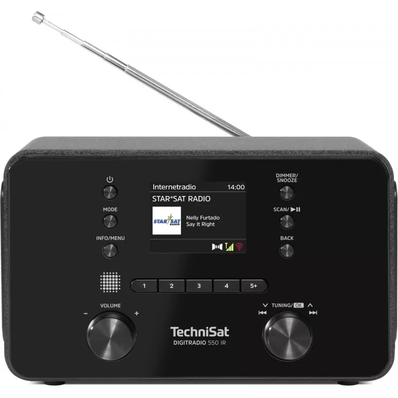 Personal Radio TechniSat DigitRadio 550 IR Digital DAB+ FM 100W