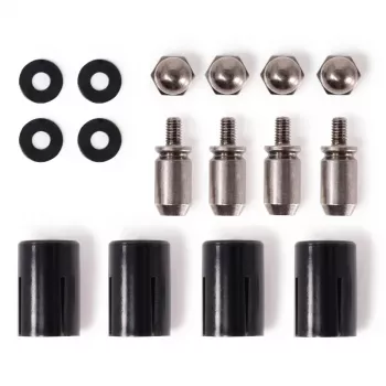 Montāžas komplekts Alphacool 15724 Melns Nerūsējošais tērauds 17 mm Augstums