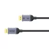 UNITEK C1628GY01-5M DisplayPort kabelis, melns/pelēks
