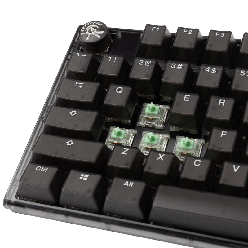 Ducky One 3 Aura TKL tastatūra Gaming USB QWERTY US International Black