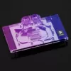 GPU ūdens bloks Barrow MSI Suprim 5090 Melns — pilna pārklājuma dzesēšana grafikas kartēm