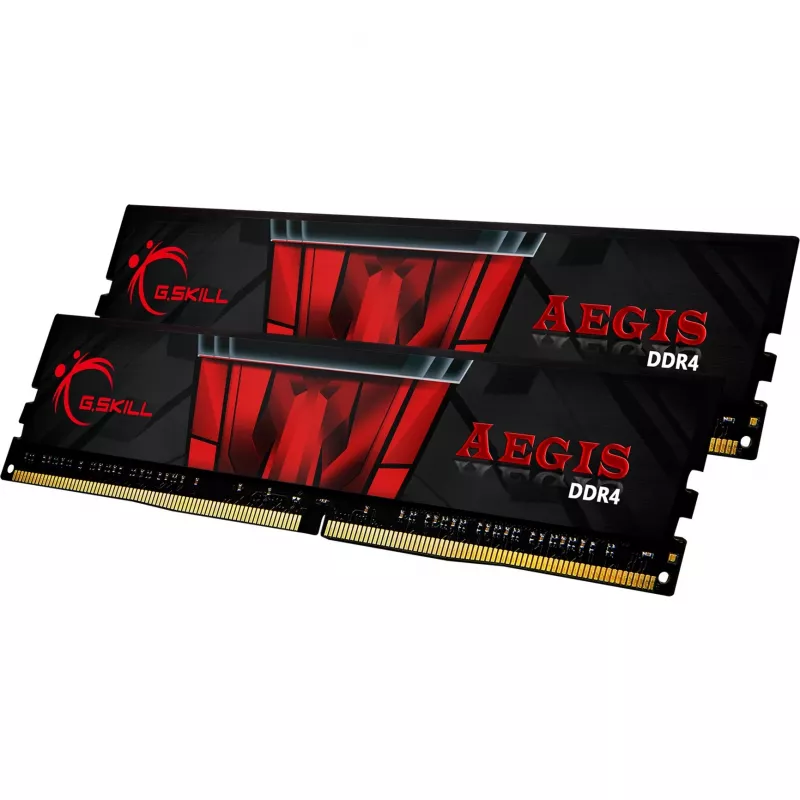 Galddatora atmiņa DIMM G.SKILL DDR4 16GB (2x8GB) 2666MHz PC21300, 288 kontaktu, CL19, XMP 2.0, bez buferizācijas, dzesētājs