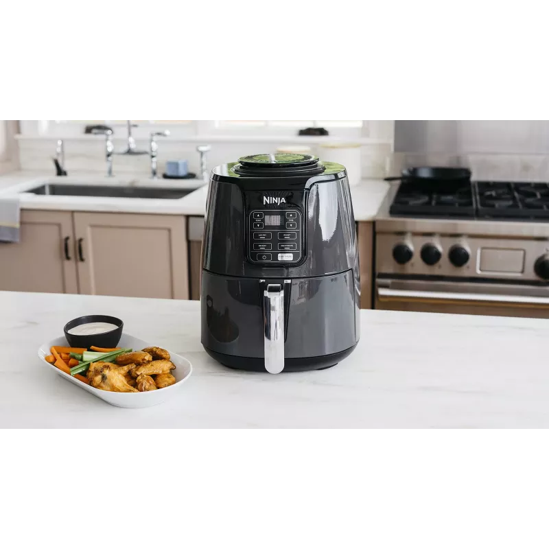 Ninja AF100 atsevišķa 3,8 l 1550 W karstā gaisa fritieris melns