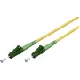 Goobay 59627 optiskās šķiedras kabelis 0,5 m LC/APC FTTH OS2 dzeltens (59627)