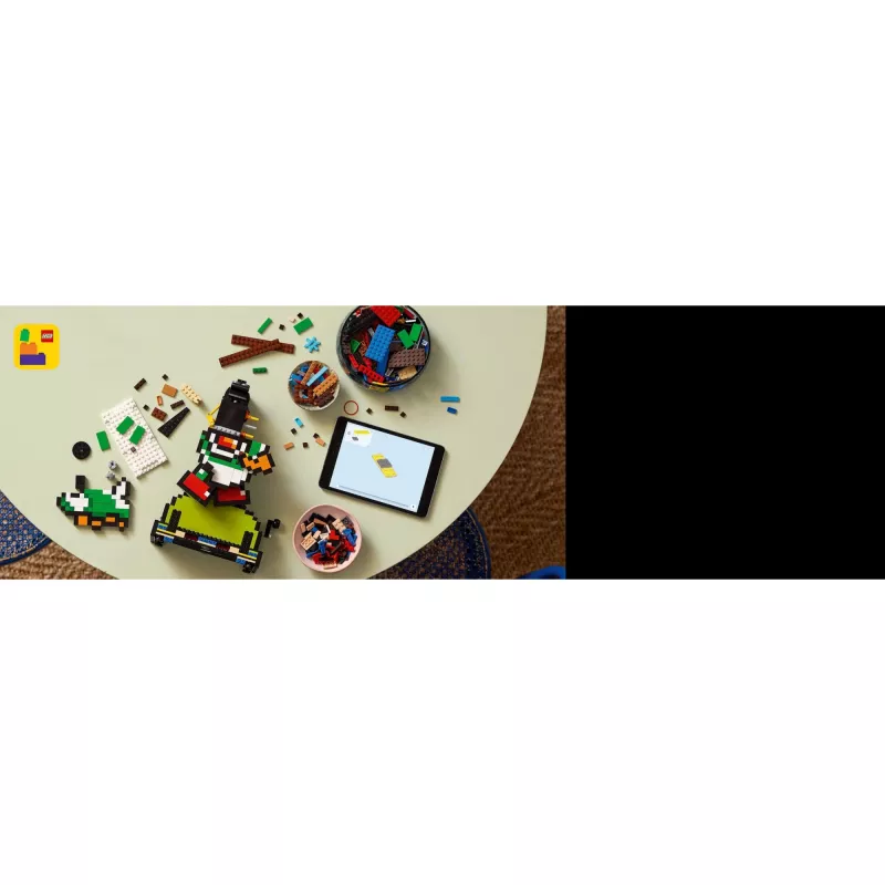 Konstrukcijas rotaļlieta LEGO Super Mario World Mario & Yoshi komplekts 71438 — interaktīvas figūras un būvējami spēles elementi