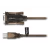Adapteris USB 2.0 Type-A uz seriālo RS-232 D-Sub 9 pin tēviņu DeLOCK 62646