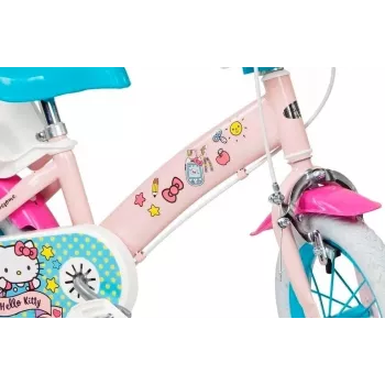 Bērnu līdzsvara velosipēds Toimsa Hello Kitty 12 collu modelis 1249 — 12 collu ritenis, viegls rāmis