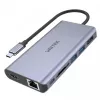 Hub UNITEK uHUB S7 USB 3.2 Gen 1 Type-C pelēka