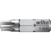 Skrūvgrieža uzgalis, Wiha T10H 25,4 mm tērauda uzgalis, 4 mm kāta diametrs