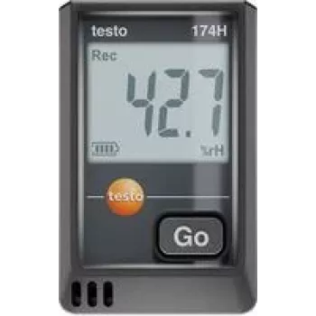 Testo 0572 1741 02 174 H temperatūras datu reģistrators Bodenfeuchte datu reģistrators no -20 līdz 70 °C 0 (0572 1741 02)