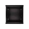 Pie sienas stiprināms statīvs Extralink Rackmount cabinet 12U 600x600 Melns