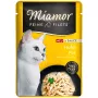 Slapjā kaķu barība Miamor Feine Filets ar vistu mērcē 100 g — monoproteīns, 14% olbaltumvielu, 83% mitruma