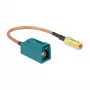 Koaksiālais kabelis DeLOCK 89671 RG-316 0,15 m FAKRA Z SMB