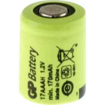 Atkārtoti uzlādējama NiMH baterija GP 1/3 AAA (plakanais kontakts) 1,2 V 170 mAh — GP 129938