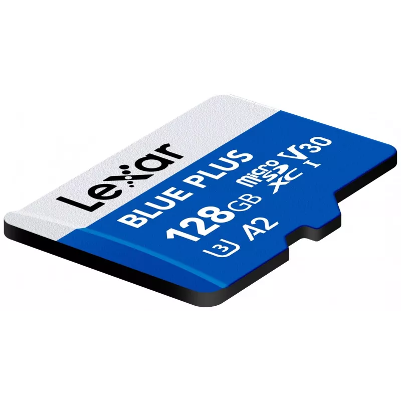 MicroSDXC atmiņas karte Lexar BLUE PLUS 128 GB UHS‑I U3 V30 170 MB/s