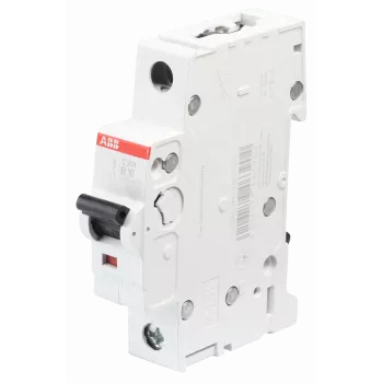 ABB S201-B16 W/O ACC. - Miniatūrais automātiskais slēdzis - B raksturlīkne - 6000 A - IP20 - IP40