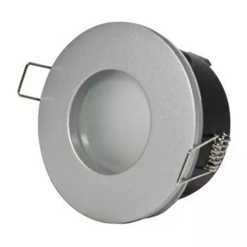 Synergy 21 LED Retrofit GU10 / GX5,3 griestu iebūvējamais komplekts IP65 Sudraba