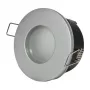 Synergy 21 LED Retrofit GU10 / GX5,3 griestu iebūvējamais komplekts IP65 Sudraba
