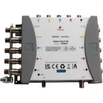 TRIAX TMSS 5 SPLIT sadalītājs 2 virzienu 4SAT+1terr. uz 8SAT+2terr. 6dB SAT 4dB 318644 (318644)