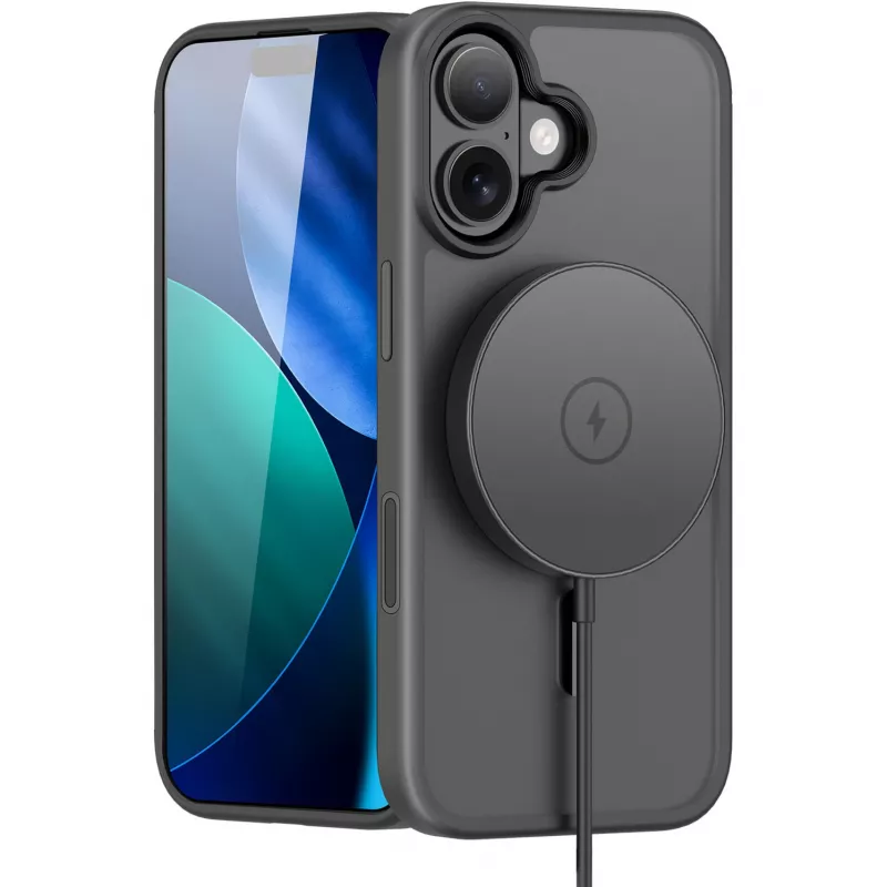 nevox StyleShell Invisio - iPhone 17 6.3 saderīgs ar MagSafe melns (2542)