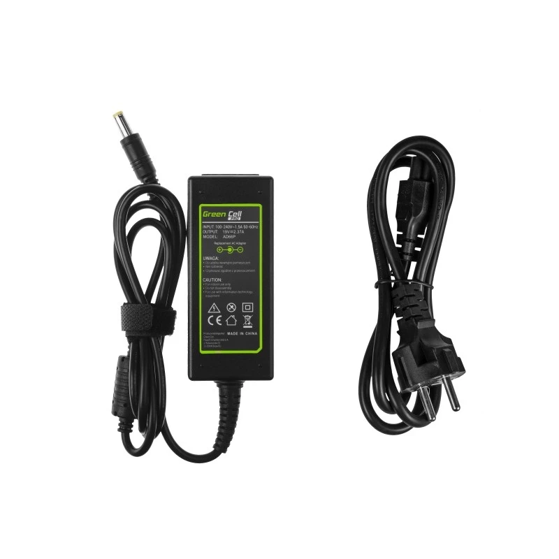 Green Cell Pro lādētājs Acer Aspire E5-511, E5-521, E5-573, E5-573g, Es1-131, Es1-512, Es1-531, V5-171 19V 2.37A 45W