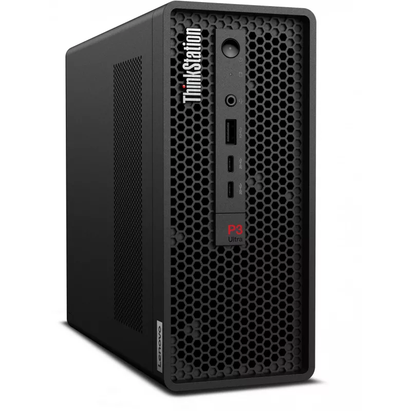 Lenovo ThinkStation P3 Ultra SFF Gen 2 Intel Core Ultra 7 265 32 GB DDR5-SDRAM 512 GB SSD Windows 11 Pro darbstacija melna