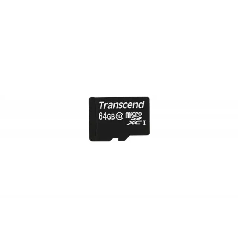 Atmiņas karte Transcend 64 GB microSDXC Class 10 ar adapteri