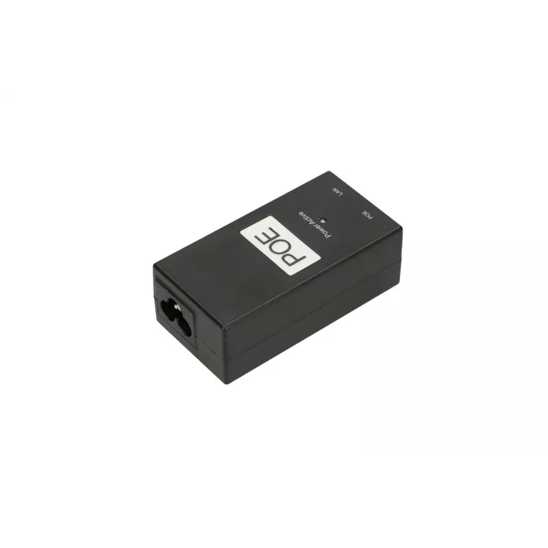 Extralink PoE barošanas bloks POE-24-12W 24V 0.5A 12W maiņstrāvas kabelis iekļauts