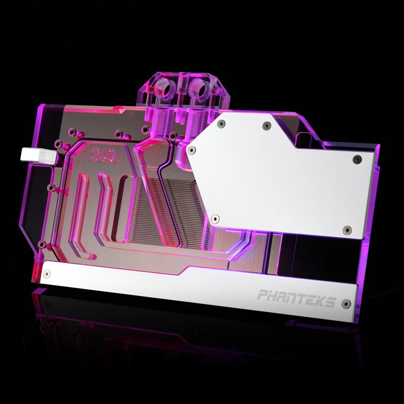 PHANTEKS Glacier G40 RTX 4090 Waterblock with Backplate for MSI, D-RGB - white
