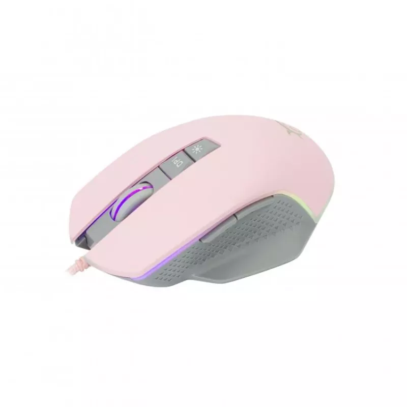 Spēļu pele White Shark GARETH Rozā USB Type-A
