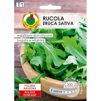 Sēklas uz lentes — Apte Rukola (Eruca sativa) 6 m mājas un dārza audzēšanai