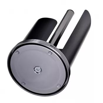 Papīra dvieļu statīvs GEFU CURVE G-15703 — brīvi stāvošs virtuves papīra ruļļu turētājs