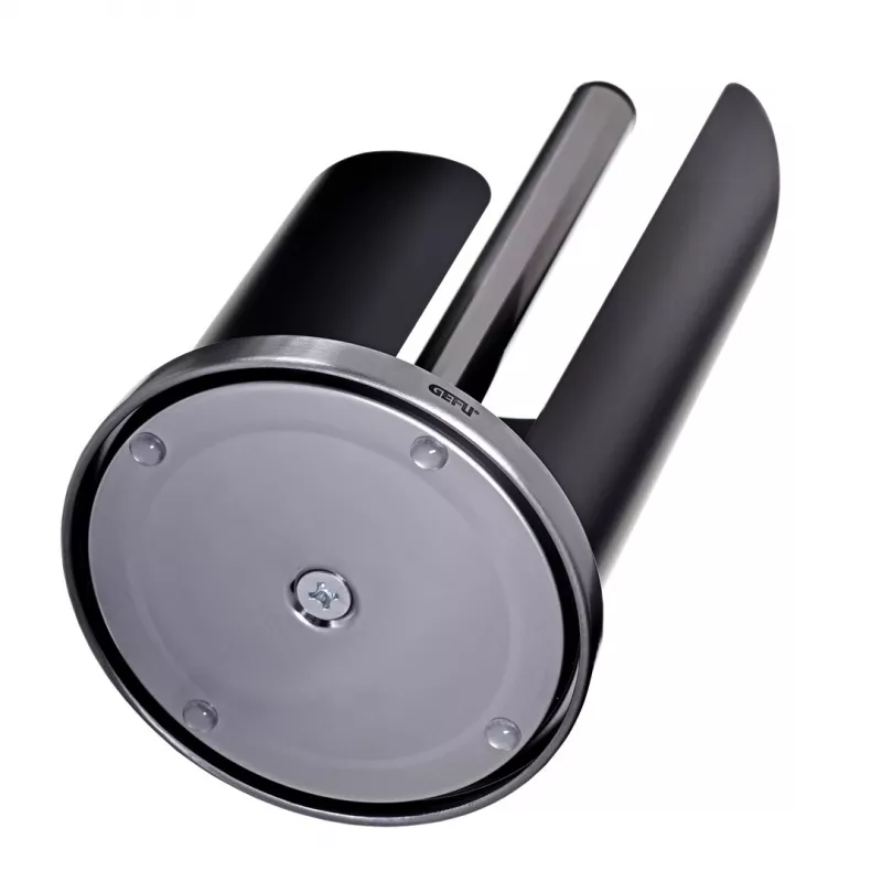 Papīra dvieļu statīvs GEFU CURVE G-15703 — brīvi stāvošs virtuves papīra ruļļu turētājs