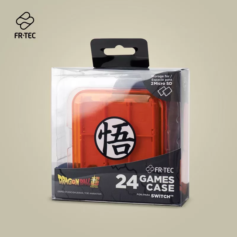 Kārtridžu futlāris FR-TEC Dragon Ball Super Nintendo Switch oranžs