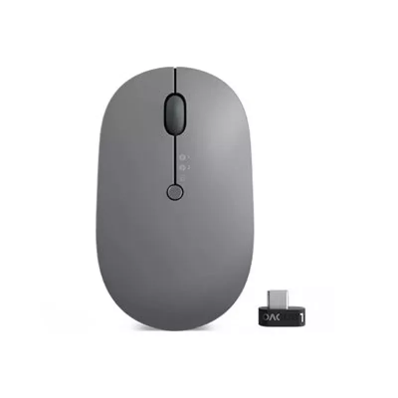 Lenovo Go Wireless Multi Device pele Biroja Piemērota abām rokām RF Wireless + Bluetooth + USB Type-A Optiskā 2400 DPI
