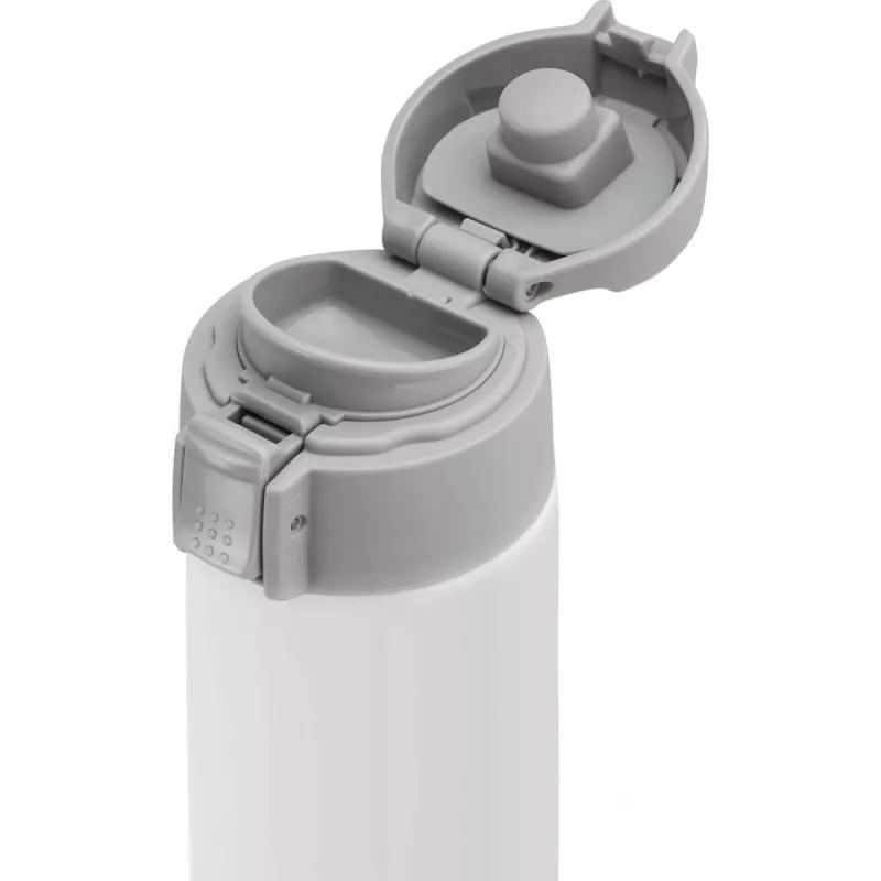 ZWILLING THERMO Termoss, Ceļojumu krūze, Dubultas sienas izolācija, Drošības aizbāžnis, 450 Ml, Augstums: 22,8 cm, Balta