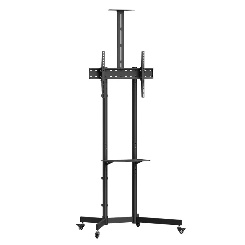 Maclean TV statīvs / ratiņi, kameras plaukts, uz riteņiem, 37-70, maks. slodze 45kg/5kg plaukts, maks. VESA 600x400, MC-113 B