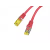 Tīkla kabelis Lanberg PATCHCORD KAT.6A S/FTP LSZH CU 1M sarkans