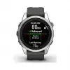 Garmin fēnix 7S Pro 3.05 cm (1.2) MIP 42 mm Digitāls 240 x 240 pikseļi Skārienjūtīgs Sudraba Wi-Fi GPS (satelīts)