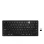 Bezvadu tastatūras un peles komplekts KENSINGTON K75502DE — Divu bezvadu savienojumu, vairāku ierīču, melns, 0,499 kg