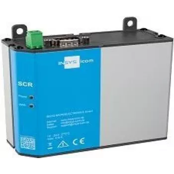 Insys icom SCR-E200 - LAN maršrutētājs - BGP, OSPF, RIP, RIP-2, RIPng - 10,100 Mbit/s - 105 mm - 42 mm - 90 mm - 262 g (10020726)