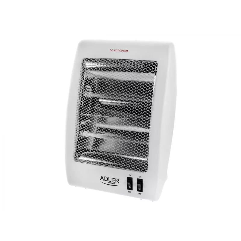 Adler | Sildītājs | AD 7709 | Halogēna sildītājs | 800 W | Jaudas līmeņu skaits 2 | Balts