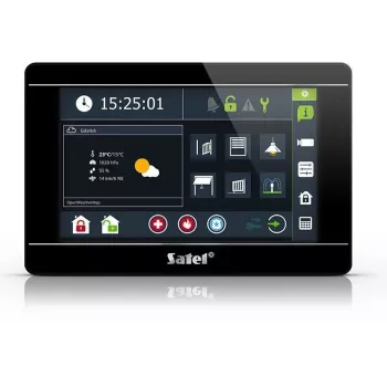 Skārienekrāna klaviatūra SATEL INT-TSI-B 7 collu LCD sienā montējams vadības panelis drošības sistēmām