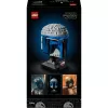 Kolekcionējams LEGO Star Wars ķiveres aksesuārs Jango Fett 75408 — 616 detaļas, 210×120×110 mm displeja modelis
