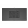 19 collu statīva skapis LANBERG FF01-6222-23B 22U 600x1200 mm melns ar perforētām durvīm